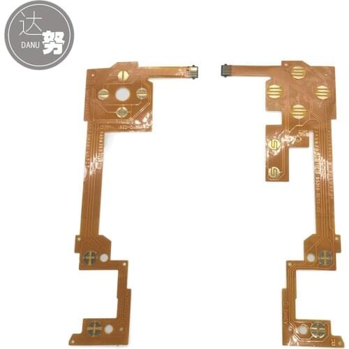 Left Right Conductive Film Key Button Ribbon Flex Cable For Wii U Pad Controller