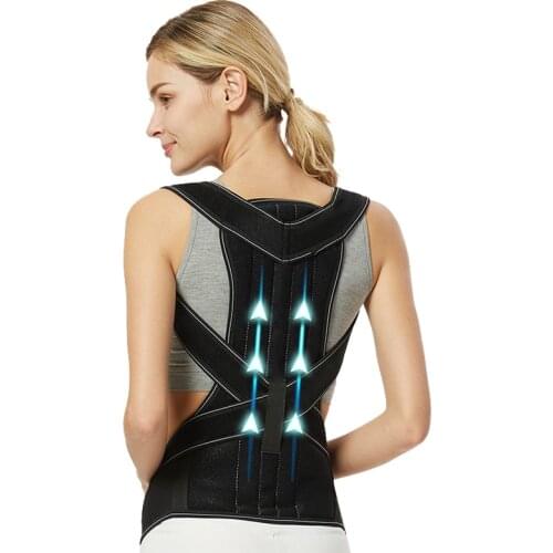 Full Back Posture Corrector Corset Support Belt Back Brace Band for Posture Correction Straightener Spine Corrector De Postura
