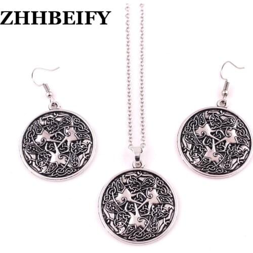 Fashion EPONA Horse Pendant Warrior HORSE Equine Goddess Amulet Animal Jewelry Wheat link leather bracelet Necklace