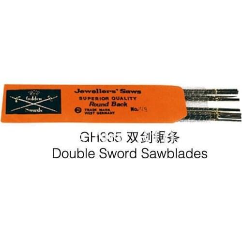 Double Sword saw blade #3 saw blade bow saws consumables goldsmiths tools 1 bag=144pcs