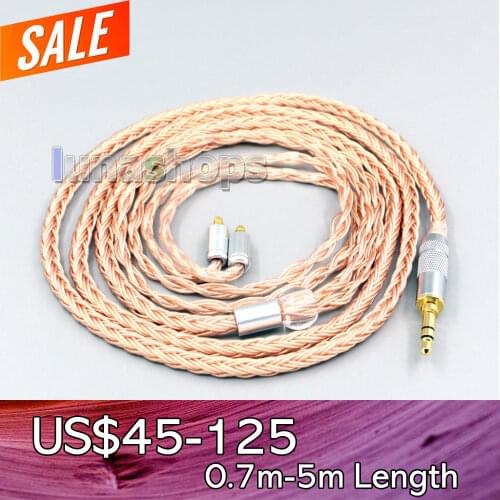 LN006725 2.5mm 3.5mm XLR Balanced 16 Core 99% 7N OCC Earphone Cable For Sennheiser IE400 IE500 Pro