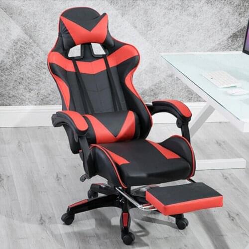 VESCOVO Silla Massage Gamer Chair Computer Gaming Adjustable chair leather office chair