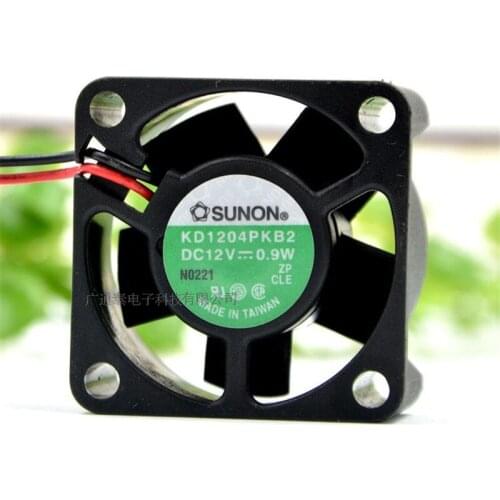 Original 4020 4cm 12V KD1204PKB2 0.9W switch cooling device mute fan