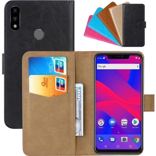 Luxury Wallet Case For Blu Vivo XI+ PU Leather Retro Flip Cover Magnetic Fashion Cases Strap