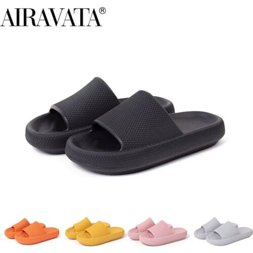 Newbeads Women Platform Slippers Summer Beach Soft Slide Sandals Casual Indoor Bathroom Non-Slip Shoes for Men and Women