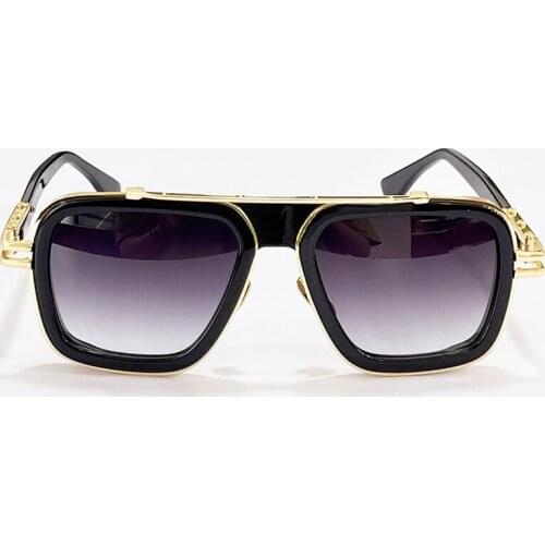 Brand Design Sunglasses MEN Gradient Luxury Vintage Sun Glasses Shades Lens Frameless Eyeglasses Oculos De Sol