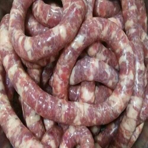 Sausage Packaging Tools 14m*36mm Dry Sausage Salami Shell Tube Meat Casing + Funnel Meat Filler Hot Dog Tools Inedible Casings