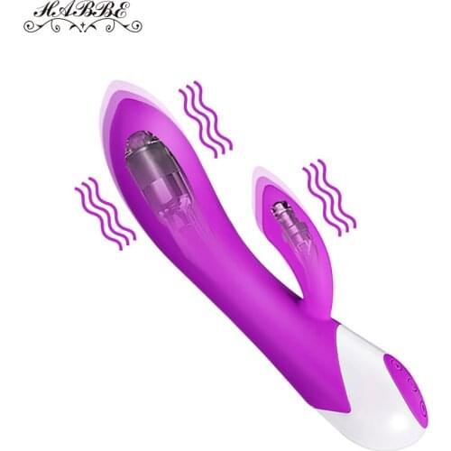 Vibrator G Spot Sex Toys For Woman Dildo Dual Vibration Female Vagina Clitoris Silicone Waterproof Adult Sex Toys 10 Speed