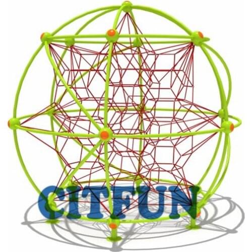 Funny kids small Rope Climber outdoor climbing set ,Outdoor Playground Web climber OP18-222B