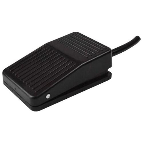 1PCS Hot SPDT Nonslip Metal Momentary Electric Power Foot Pedal Switch Push Button Security Alarm