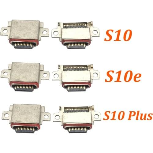 20Pcs/Lot, USB Charger Micro USB Charging Port Dock Connector Socket For Samsung Galaxy S10 S20 Note 10 Plus S10e
