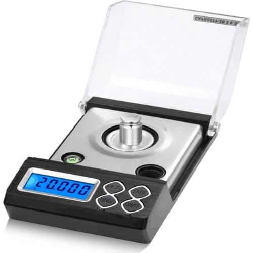 30g 0.001g Digital Counting Carat Scale 0.001g Precision Portable Electronic Jewelry Scales Gold Germ Medicinal Weighing Balance