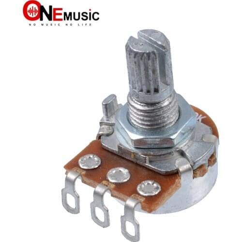 4Pcs A500k B500k 15mm ELectric Bass Guitar Volume Tone Pots Audio Tone Switch Potentiometer Electric guita pot