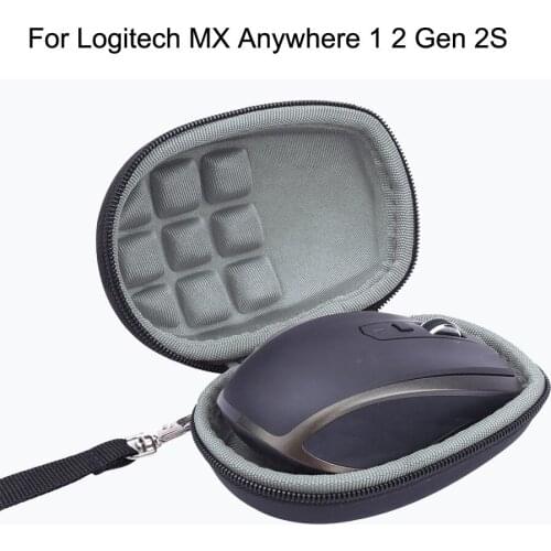Carrying Case for Logitech MX Anywhere 1 2 Gen 2S Wireles Mouse Travel Portable Travel Storage Carry Waterproof Case Convenient