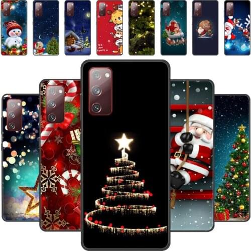 For Samsung S20 FE Case 5G Soft Silicone Capa Christmas Phone Cover For Samsung Galaxy S20 Fan Edition / S 20 FE S20FE Cases