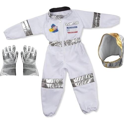 Childrens Party Game Astronaut Costume Role-playing Halloween Costume Carnival Role-playing Dressing Ball Boy Rocket