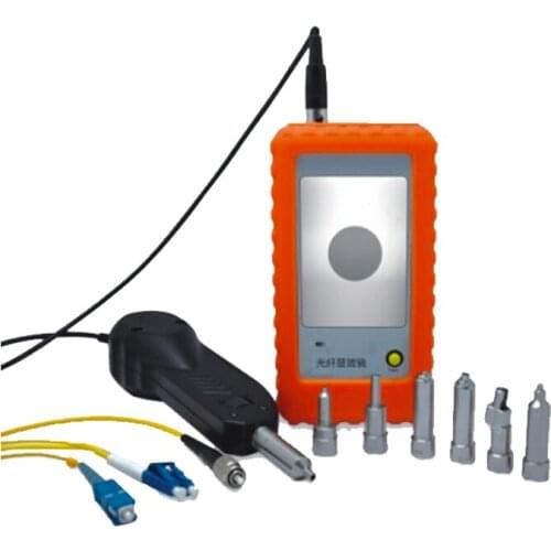 FCST221401 3.5inch TFT LCD Screen 400X Handheld Fiber Optic Inspection Power Probe Microscope For FTTH Cable Network Maintenance