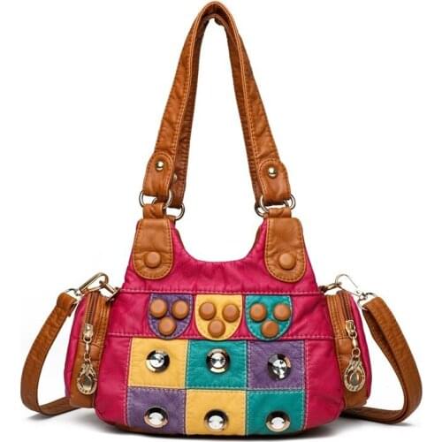 Fashion designer Shoulder Beach Bags Retro Casual Women Totes Shopper bags Female Leather large Handbag for Women 2021