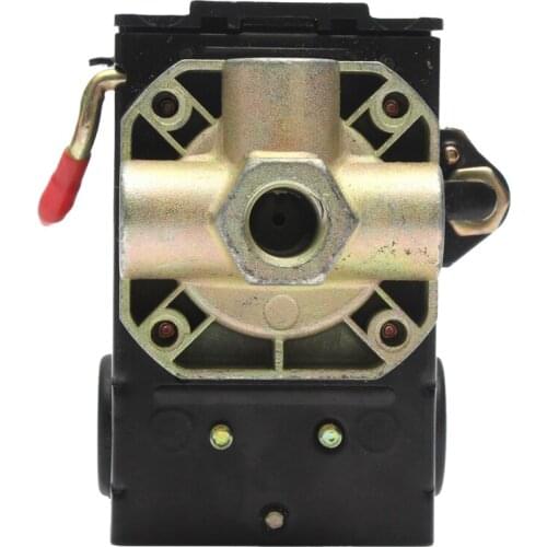 Pressure Switch Control Air Compressor 140-175 PSI 4 Port Heavy Duty 26 AMP Black
