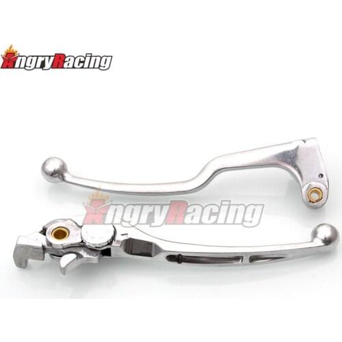 Polished Silver Motorcycle Brake Clutch Levers For Honda CB600F CB600 CB 600 F Hornet 2007 2008 2009 2010 2011 2012 2013