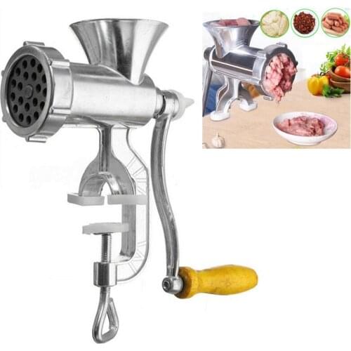Manual Meat Grinder & Sausage Noodle Dishes Handheld Making Gadgets Mincer Pasta Maker Crank Home Kitchen Cooking Tools