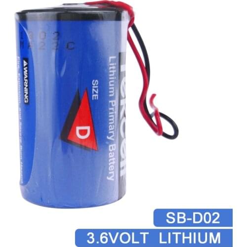 SB-D02 Water/Electricity/Gas Meter Flowmeter PLC CNC Battery LS33600 D 3.6 V Lithium Battery for Tekcell made in Korea