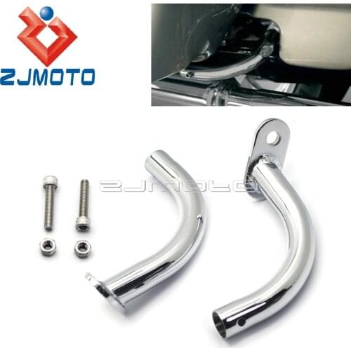 Steel Saddlebag Guard Eliminator Support Bracket For Harley Touring Electra Glide Ultra Classic FLHT 97-08 Motorcycle Guard Case