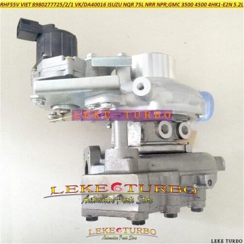 Turbo RHF55V VIET 8980277725 8980277722 8980277721 VKA40016 VDA40016 For ISUZU NQR 75L NRR NPR For GMC 3500 4500 4HK1-E2N 5.2L