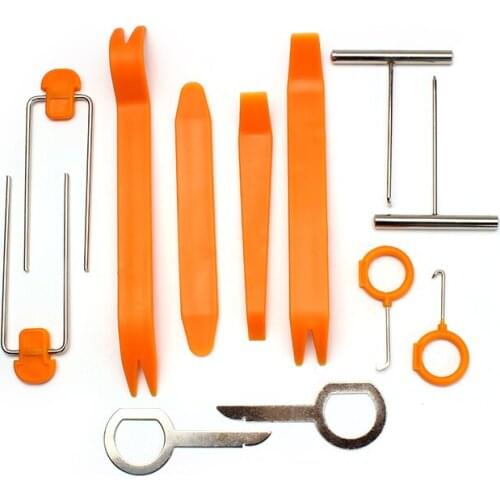Installer Pry Repair Sets Plastic Car Panel Removal Tools Ford Focus 2 3 Dash Audio Stereo GPS Refitting 12Pcs/Set Automobile