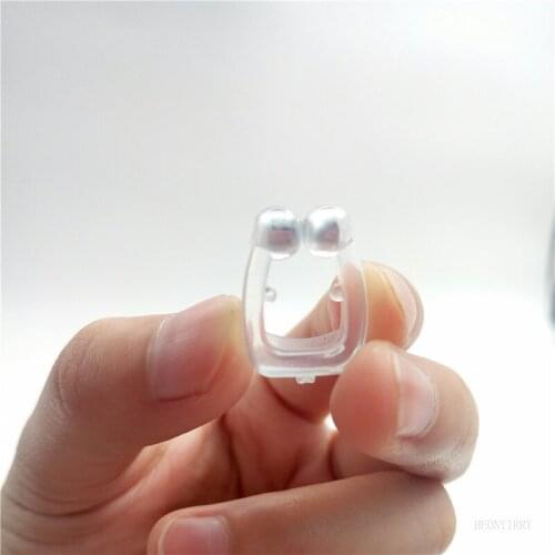 Anti Snoring Device Silicone Magnetic Snore Stopper Nose Breathing Non Snoring Solution Aid Antisnoring For Sleeping