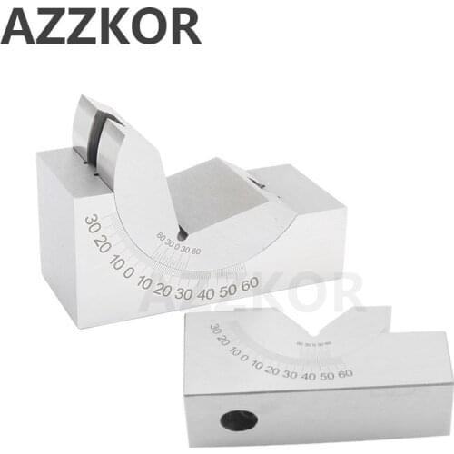 Milling Machine Precision Parts Adjustable Pad 0/30/60 Angle Gauge Debugge V Block Angler Top Tool AP25 AP30 AP46 For Measuring