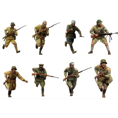 1/35 Resin Figure Model Kit Unassambled Unpainted E80