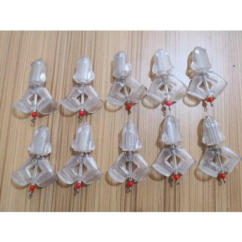 10pcs Unpainted Joint-frogs Fishing Lure Bodies 3 Inch 2/5 OZ Blank lures JS#126