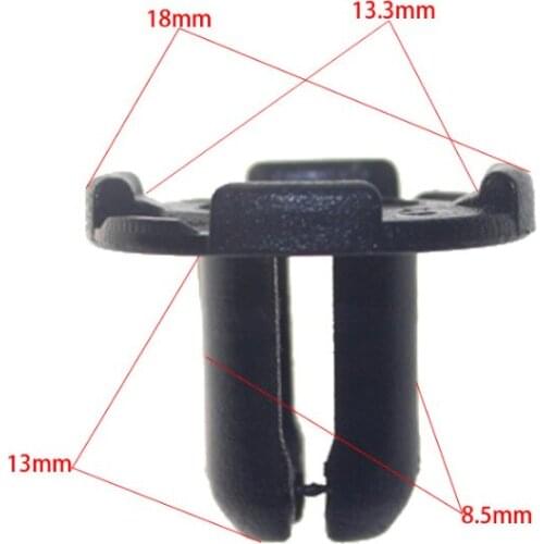 20x Plastic Rivet Fastener Fender Retainer Push Clips MR200300 Fits 9mm Hole for Honda & for Mitsubishi 1998On