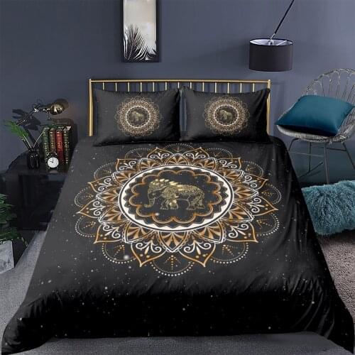 3D Bohemian Duvet Cover Set Bedding Sets comforther Cases Pillow Covers Full Twin Double Single King Size Custom Bed Linens