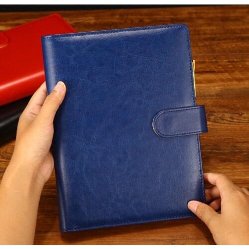 A5/b5 Spiral Notebook 6 Rings Planner Organizer Personal Travel Diary A Diary Business Buckle Notepad Stationery Office Supplies