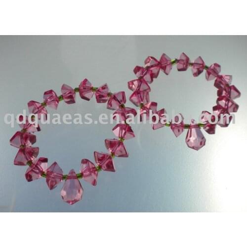 Aliexpress acrylic napking ring with polybag