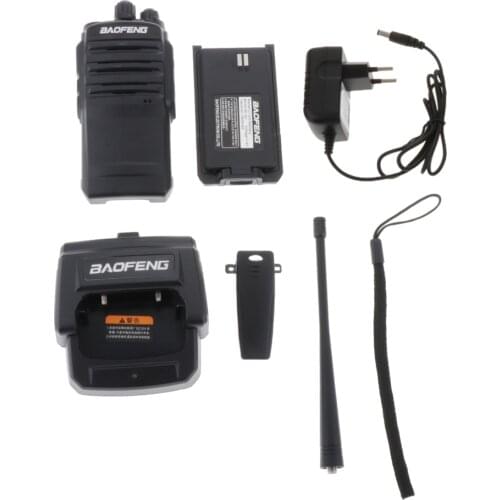 Baofeng BF-UV62 Portable Walkie Talkie PTT 5W 16CH FM Radio UV-62 Mic Two Way Radio with Flashlight Communicator Transceiver