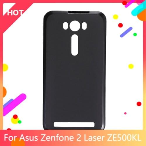 Zenfone 2 Laser ZE500KL Case Matte Soft Silicone TPU Back Cover For Asus Zenfone 2 Laser ZE500KL Phone Case Slim shockproof