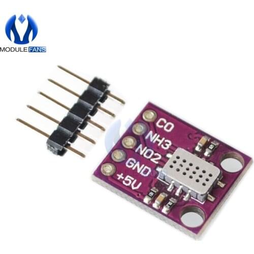 CJMCU-6814 MICS-6814 Gas Sensor Module Board Air Quality CO VOC NH3 Nitrogen Oxides Gas Sensor 1000ppm