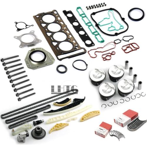 Engine Rebuild Overhaul Kit Oversize 83.01mm (+0.5) For V W AUDI 2.0 TSI TFSI CAWB CBFA CCTA CCZA CCZB CCZD CAEA CAEB CDNB CDNC