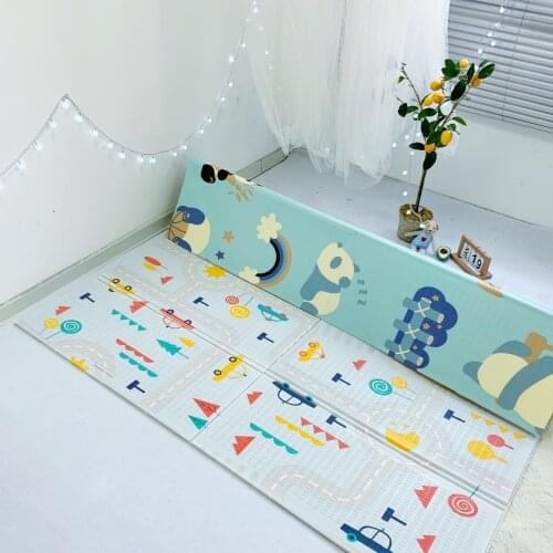 Mat For Children Foldable Baby Playmat XPE Foam Puzzle Carpet Infant Climbing Pad Soft 1cm Thick Kids Rug Educational Toys
