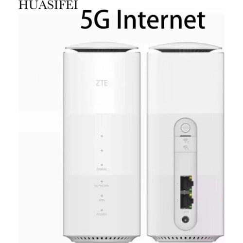 ZTE 5G CPE MC801A WiFi 6 Router 5G NR+LTE EN-D Sub6G: n77/78/79/41 4G FDD: n1/3/5/8/28TDD: B34/39/40/41 3G/4G Router wifI Router