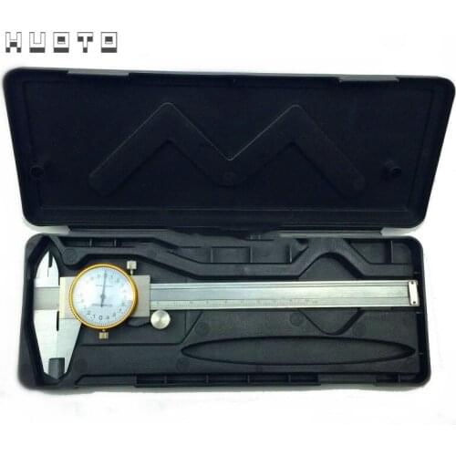 150mm 6inch precision Dial caliper dial vernier caliper micrometer gauge measuring tool 0-150mm
