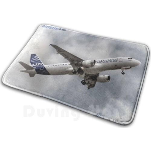 Airbus A320-Duvets , Cases , Pillows Etc Carpet Mat Rug Cushion Soft Airbus A320 A320 Airplane Plane Airplane Filton