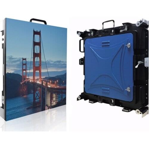 Outdoor P3mm 576x576mm Led Display Screen Die Casting Aluminum Waterproof Cabinet, 192x192dots Rental Led Vdeo Wall TV Panels