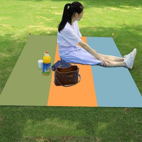 Beach Blanket Sand-Free UV-proof Waterproof Picnic Beach Mat Folding Camping Mat Mattress Portable Lightweight Outdoor Mat