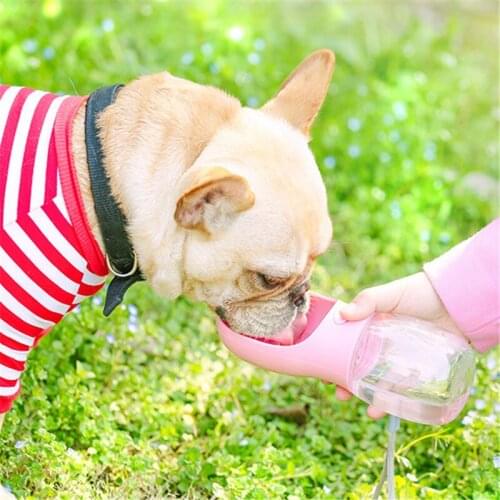 Portable Pet Water Bottle for All Dog Cat Outdoor Portable Pet Dog Water Bottle for Small Large Dogs Pet Drinking Water Bottle