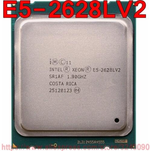 Intel Xeon CPU E5-2628LV2 SR1AF 1.90GHz 8-Core 20M 70W LGA2011 E5-2628L V2 processor E5 2628LV2 free shipping speedy ship out