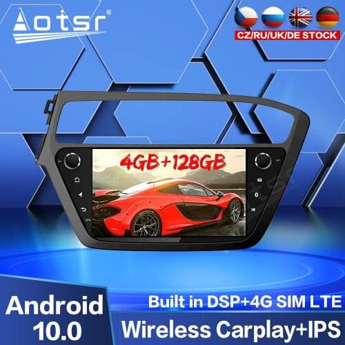 Touch Screen Android Car Radio For Hyundai i20 2014 2015 - 2018 GPS Navigation Multimedia Video Player Recorder Stereo Headunit